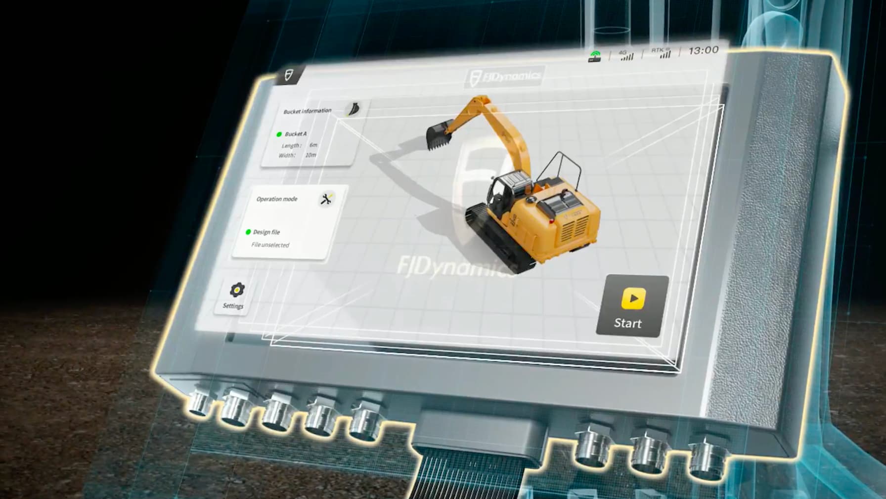 FJDynamics FJD G31 Excavator GPS