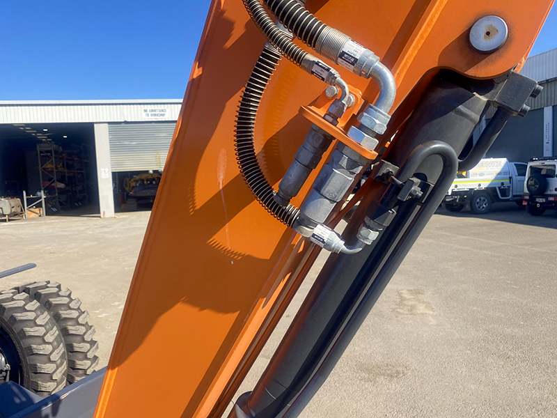 Ex-Demo Develon DX100  Rubber Tyred Excavator image 9